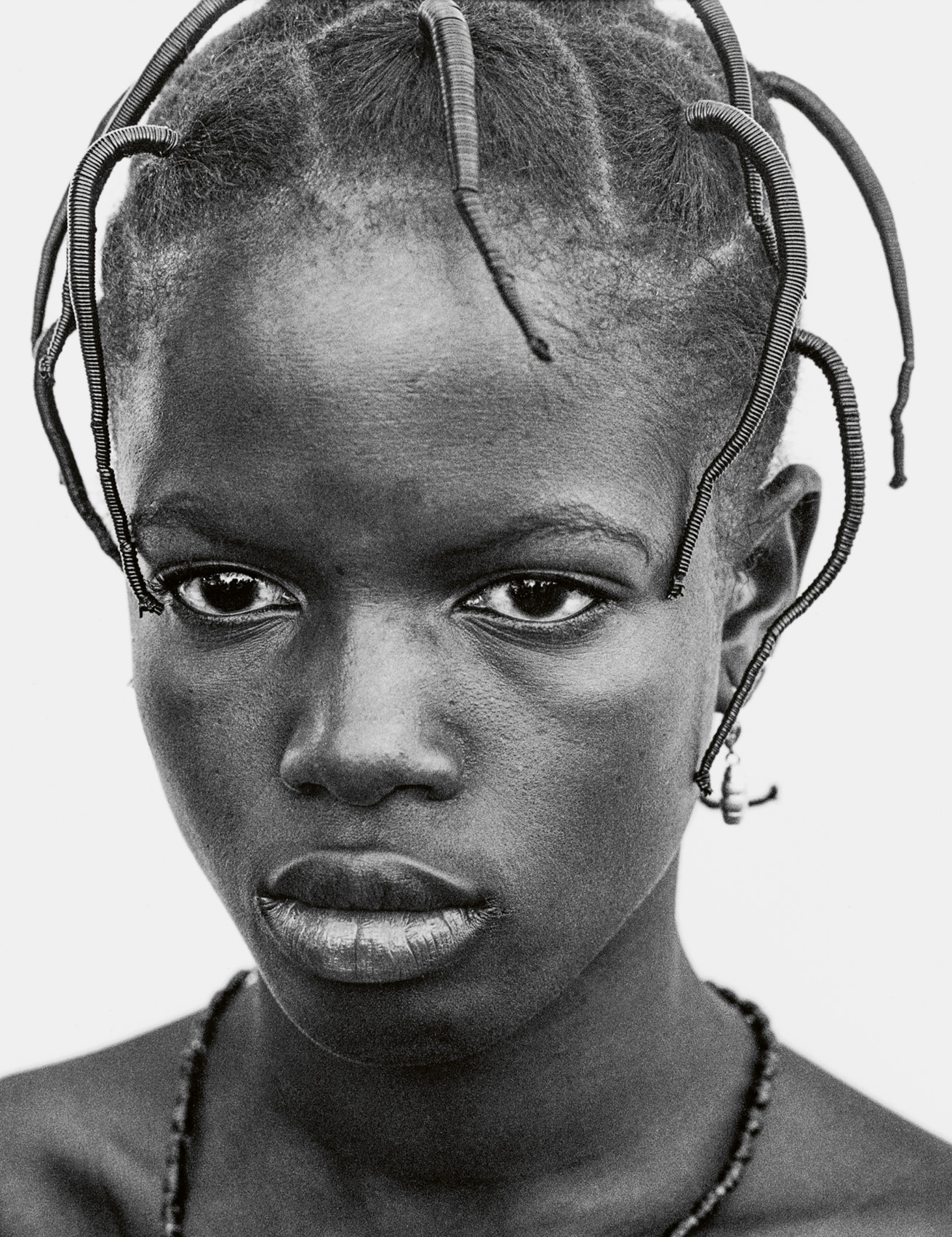 Village Girl with Unique Braiding, Senegal